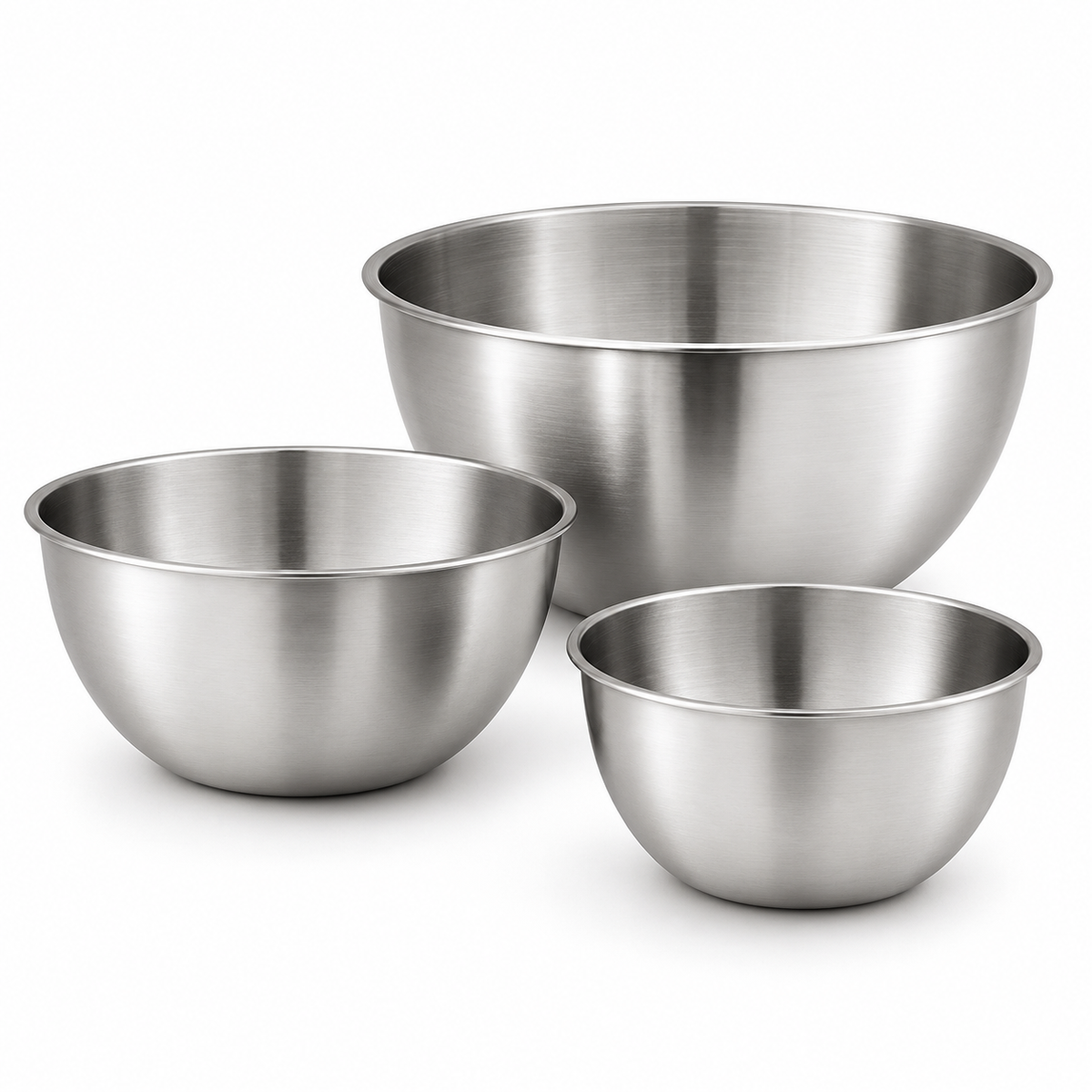 moravexlinta™ 3-Piece Stainless Steel Mixing Bowl Set