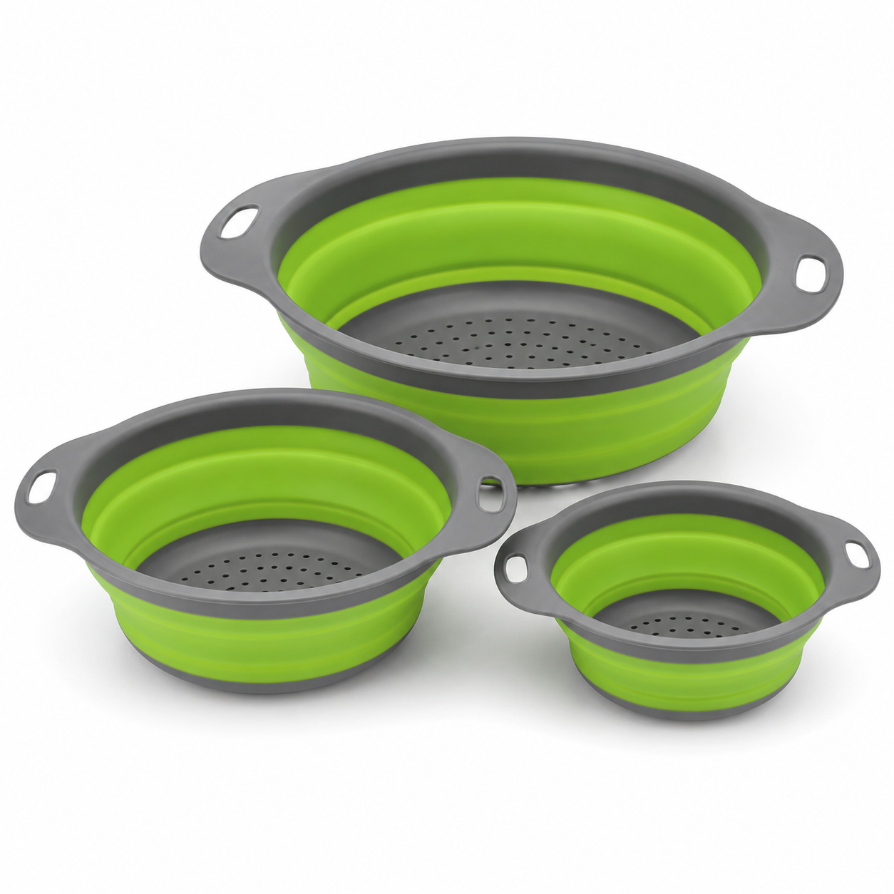 moravexlinta™ Collapsible Silicone Colander Set